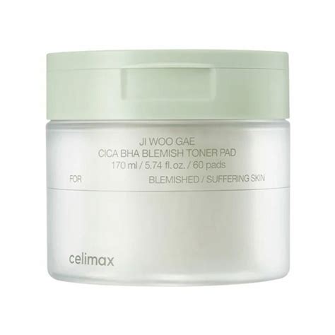 Celimax Ji Woo Gae Cica BHA Blemish Toner Pad – mosaique