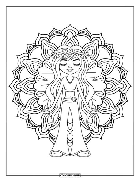 135+ Coloriages hippies pour enfants et adultes (PDF gratuits à imprimer)