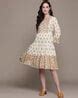 Buy Cream Dresses for Women by Ishin Online | Ajio.com