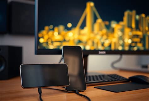 Connecting Cell Phone to Monitor 的图像结果