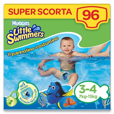 Snapklik.com : Huggies Little Swimmers Disposable Swim Diapers, Small ...