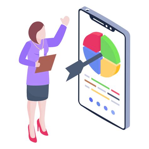 Mobile analytics - Free marketing icons