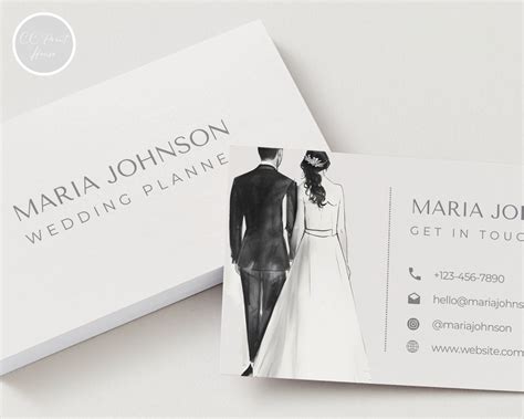 Wedding Planner Business Cards 的图像结果