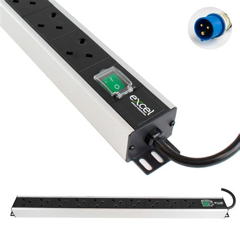 Buy I-CHOOSE LIMITED 0U 10-Way Rack PDU Power Distribution Unit ...