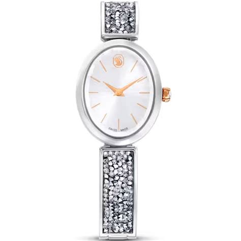 Grab this Swarovski 5656878 Crystal Rock oval Swiss Made White Women ...