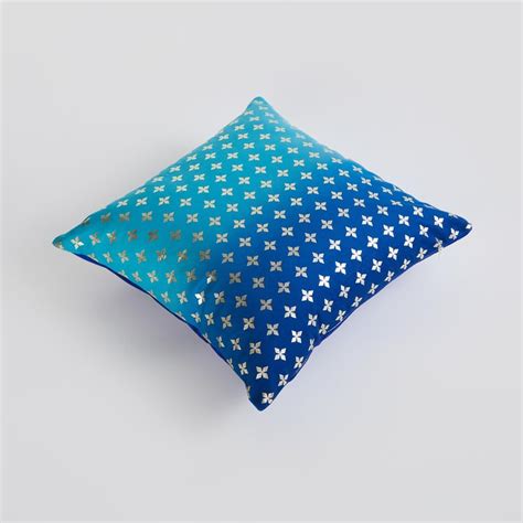 Buy Corsica Mayur Set of 2 Foil Printed Cushion Covers - 40x40cm from ...