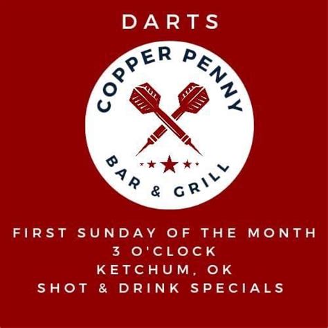 Dart Tournament , 711 E. KETCHUM, Ketchum, OK, March 3 2024 | AllEvents.in