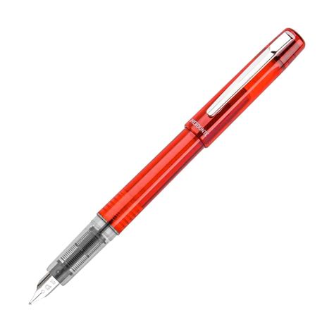 Platinum Prefounte Vermillion Orange Fountain Pen |Buy Online|Platinum ...
