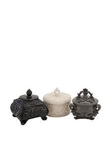 Buy IMAX 78049-3 Nikki Chu Lidded Boxes, Set of 3 Online at Low Prices ...