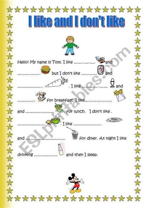Worksheet of Like 的图像结果