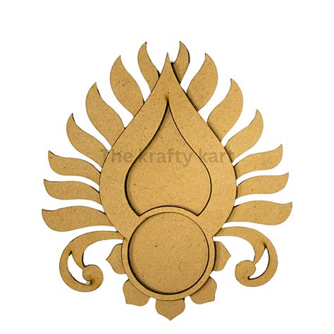 MDF Diwali T-Light Holder (D) | The Krafty Kart Resin Store