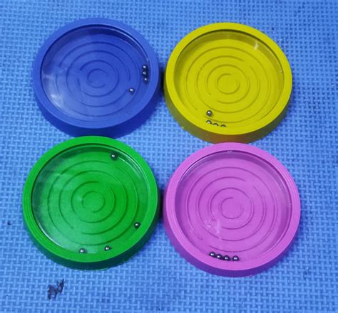 Plastic Ball Bearing Maze Game Toy (4 Pcs) - Kids : Amazon.in: Toys & Games