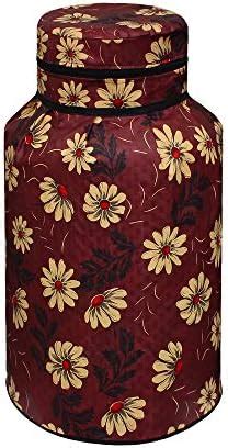 Lithara Printed PVC LPG Gas Cylinder Cover | Washable & Dustproof ...