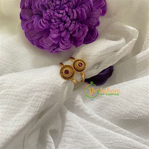 Premium AD Stone Toe Rings-G7560 – vrikshamindia