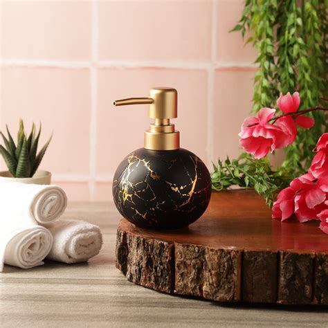 Marble Textured Soap Dispenser - Grey – The Decor Mart