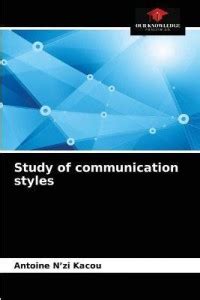 Study of communication styles: Buy Study of communication styles by N ...