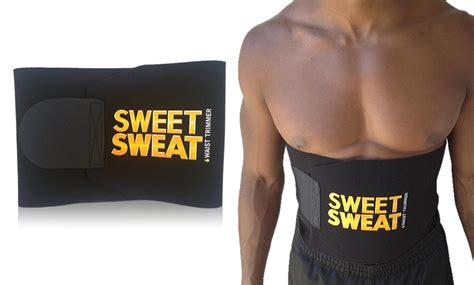 Sweet Sweat Waist Trimmer Belt | Groupon