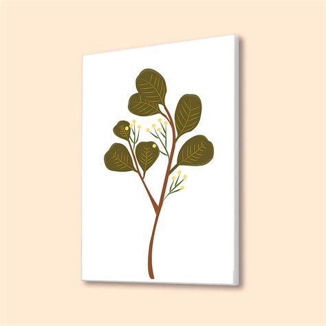 Captivating Botanical Art Print: Transform Canvas Wall Painting – Nestroots