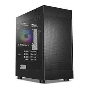 Amazon.in: Buy DARKROCK MH200 Black PC Computer Case for Office Work ...
