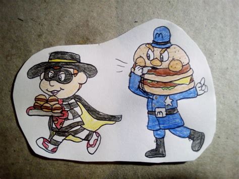 Hamburglar and Officer Big Mac by LBK-Productions on DeviantArt