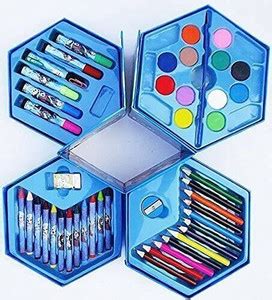 Flipkart.com | Stakipo Kitty 46 Pcs Art for Kids | Colors Box, Pencil ...