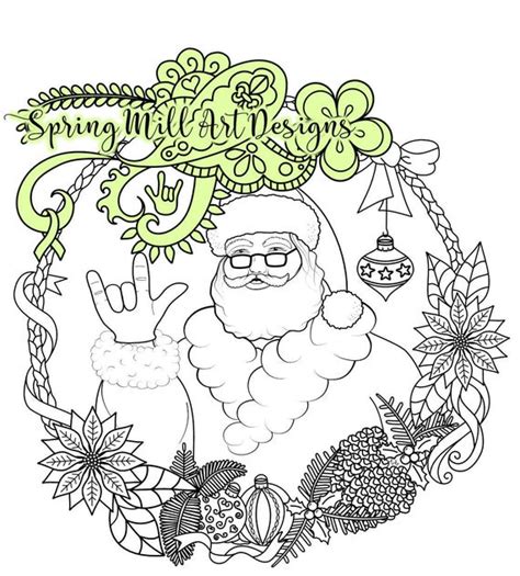 Image result for ASL Sign Language Coloring Pages