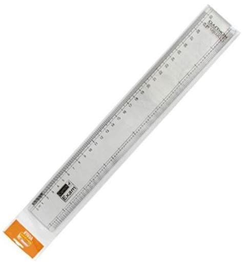 Flipkart.com | Kokuyo Camlin Exam Scale Broad 30cm Ruler - Plastic