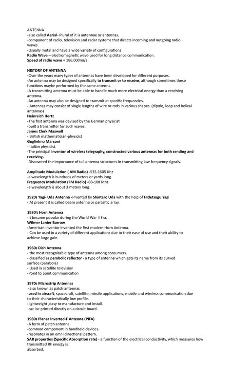 Antenna - VDSJAVHC - ANTENNA called Plural of it is antennae or ...