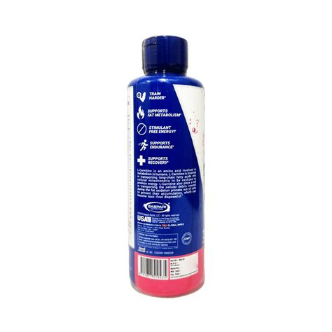 Gaspari Nutrition Liquid Carnitine 3200 Cola Soda | 30 Minutes 24/7 ...