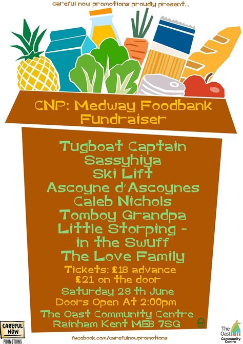 CNP: Indie Pop All-Dayer - Medway Foodbank Fundraiser , The Oast ...