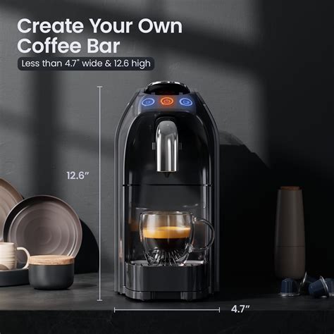 JZ.CAFE Mini Espresso Machine Coffee Maker: 1255W Single India | Ubuy