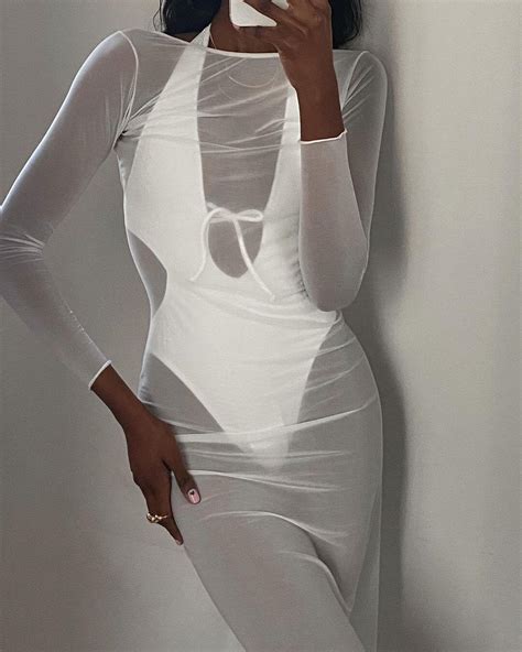 The Sheer Swimsuit Cover Ups You'll Need For Your Next Vacation