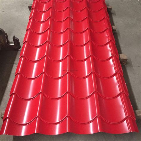 Ral Color Coated 24 26 Gauge Metal Roof Sheets Prices Corrugated ...