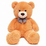 MorisMos 4ft Giant Teddy Bear Stuffed Animal Soft Big Bear Plush Toy ...