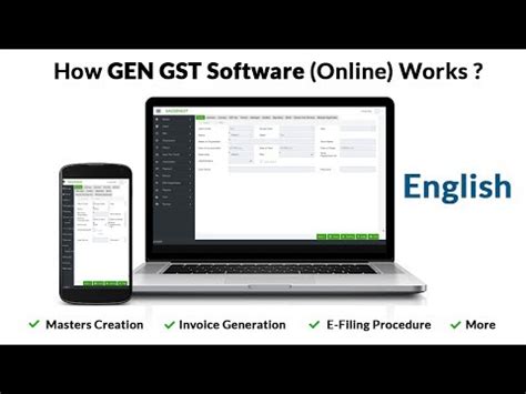 Gen GST Software Helpful Video Tutorials | SAG Infotech