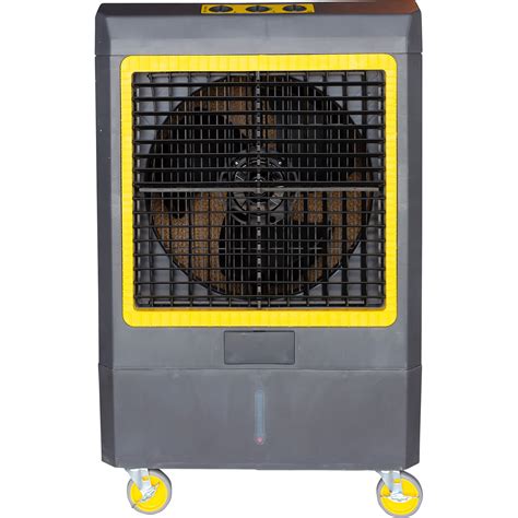 Hessaire Portable Evaporative Cooler, 19in., 5300-CFM, Yellow, Model ...