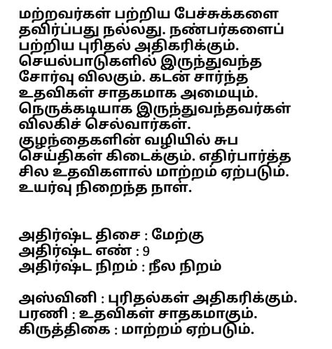 Daily Rasi Palan 12 July 2024 Friday ~ Daily Rasi Palan