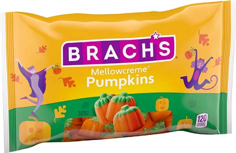 Amazon.com : Brach's Pumpkin Mellowcremes, Halloween Candy, 11 oz Bag ...