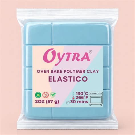 Polymer Oven Bake Clay 57 Grams for Jewelry Making Elastico Series – Oytra