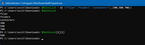 Image result for PowerShell Array