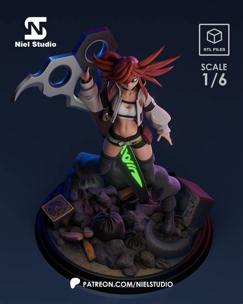 👾 REAPER RIVER - Gachiakuta・ 3D File for 3D printing・Cults