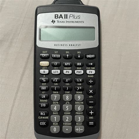 Using BA 2 Plus Calculator 的图像结果