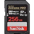 SanDisk Extreme PRO 256GB V60 UHS-II SD Cards, 280/150MB/s,V60,C10,UHS ...