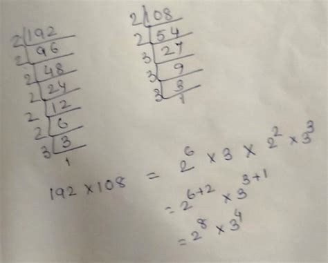 Express each of the following as a product of prime factors only in ...