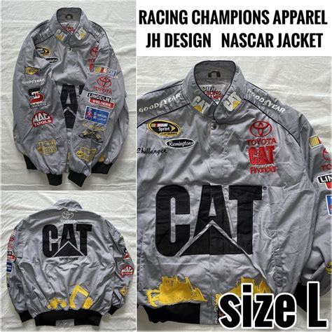 JH DESIGN アウトレット NASCAR レーシングジャケット CAT TOYOTA JH DESIGN NASCAR レーシング ...