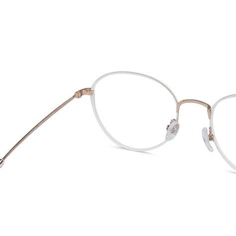 Buy White Gold Transparent Full Rim Round John Jacobs Supreme Steel JJ ...