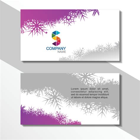 Creative Business Card Design Vector 的图像结果