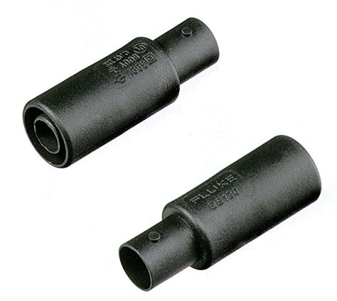 Fluke BB120 2 Piece Shielded Banana to Female BNC Adapter Set, 600V rms ...