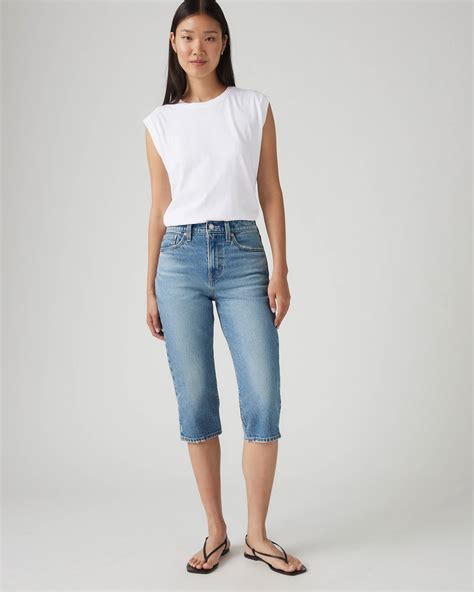 Wedgie Capri Jeans - Blue | Levi's® ES
