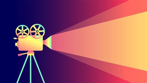 Bioscoop film festival filmposter achtergrond | Gratis Vector